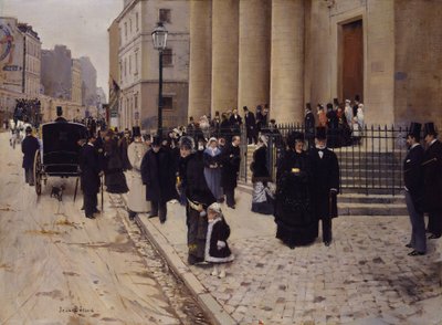 La Chiesa di Saint-Philippe-du-Roule, Parigi da Jean Beraud